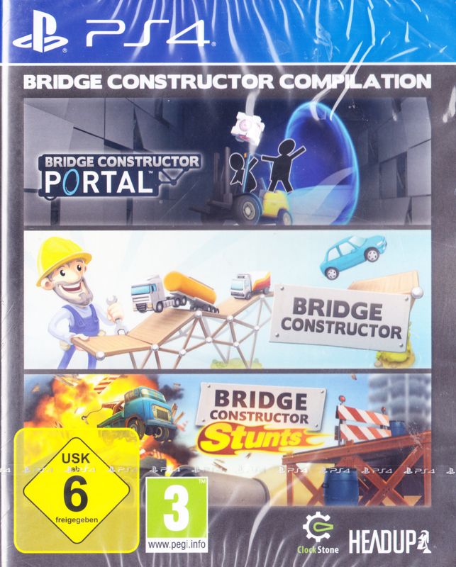 Bridge Constructor Compilation box art for Playstation 4